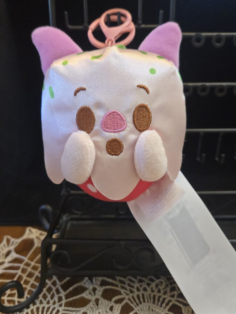 Disney Munchlings Terrifying Treats Piglet Cute Character Clip-On Plush
